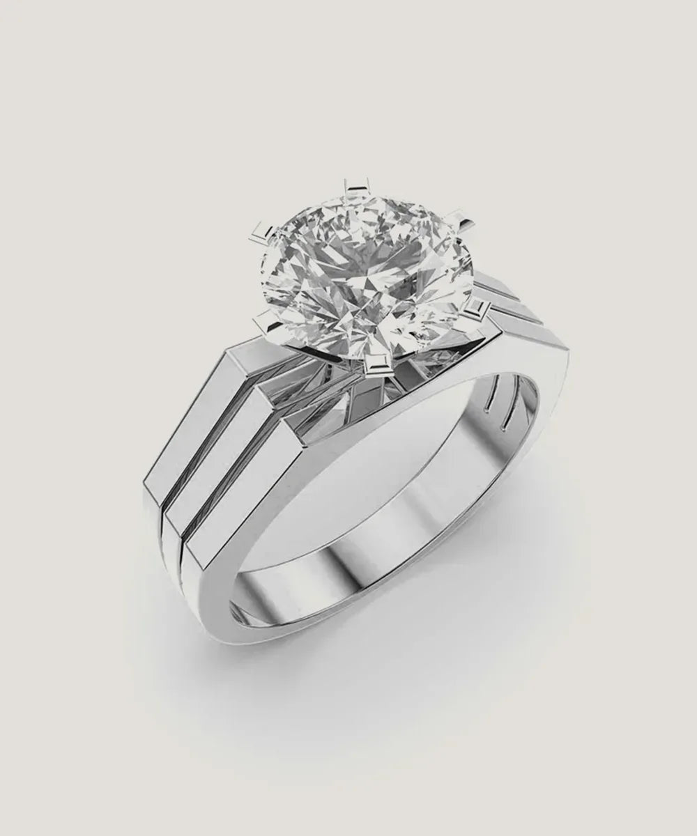 Men's Elegant Diamond Ring - Peelerie