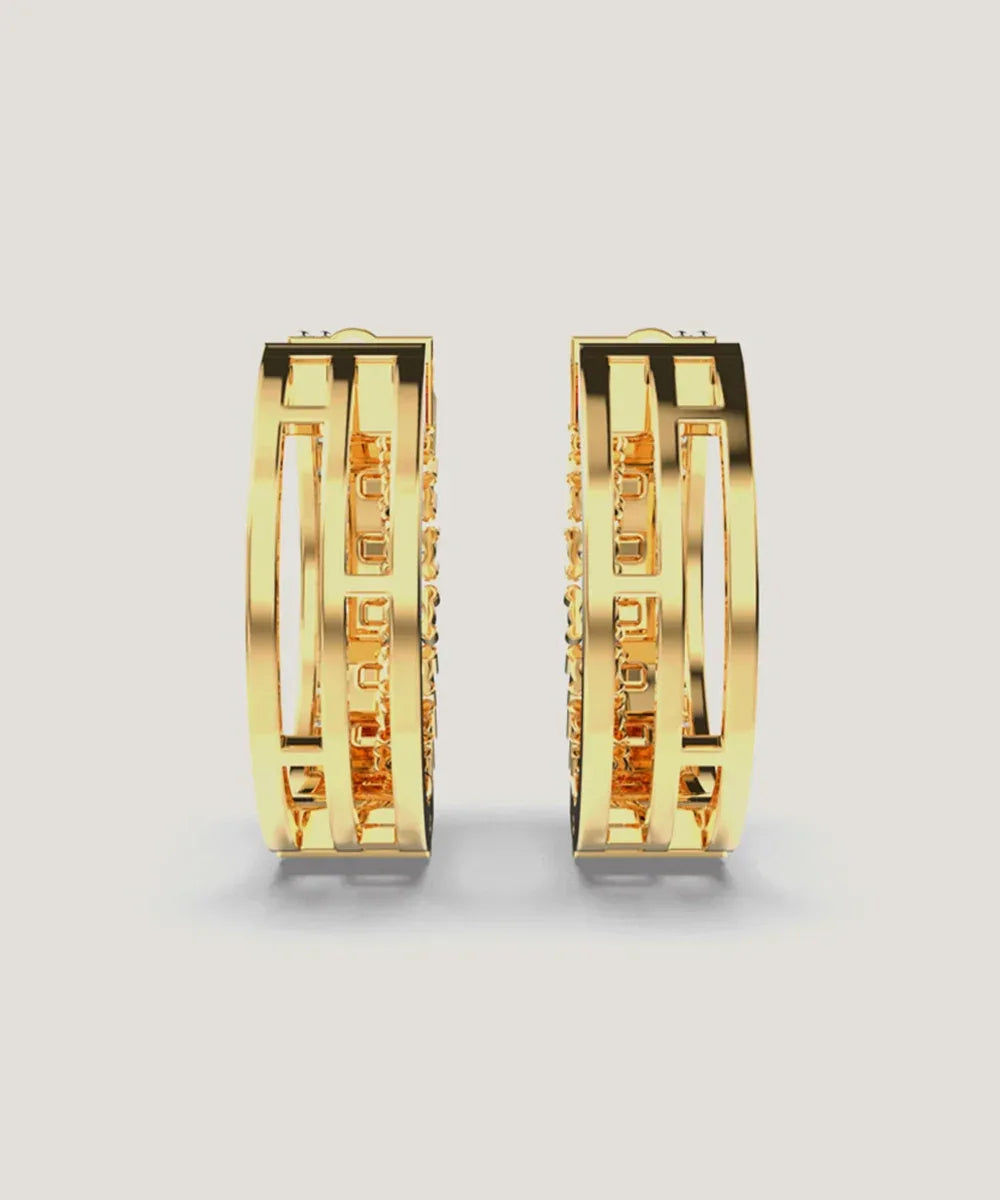 Band Jewellery Earrings - Peelerie