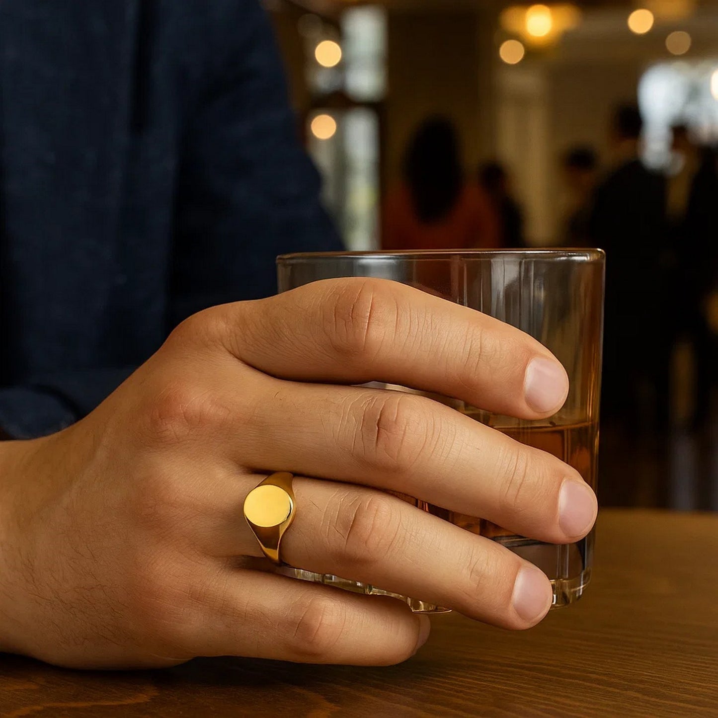 Peelerie jewelry piece in midnight luxury editorial product photo, high-contrast studio lighting
