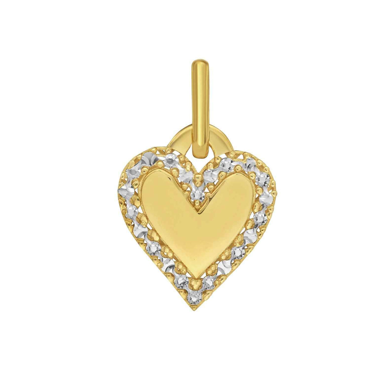 14k yellow gold pendant
