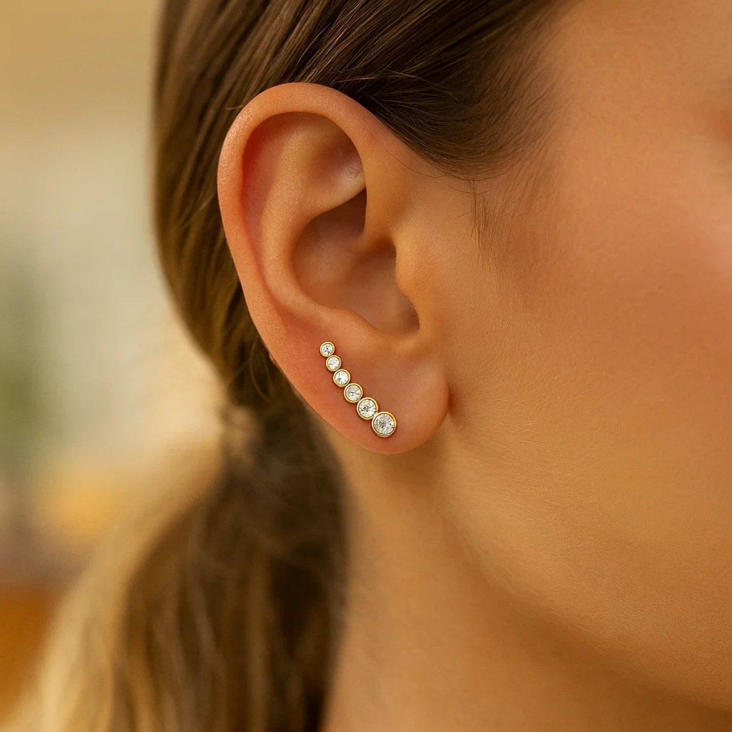 Peelerie jewelry piece in midnight luxury editorial product photo, high-contrast studio lighting