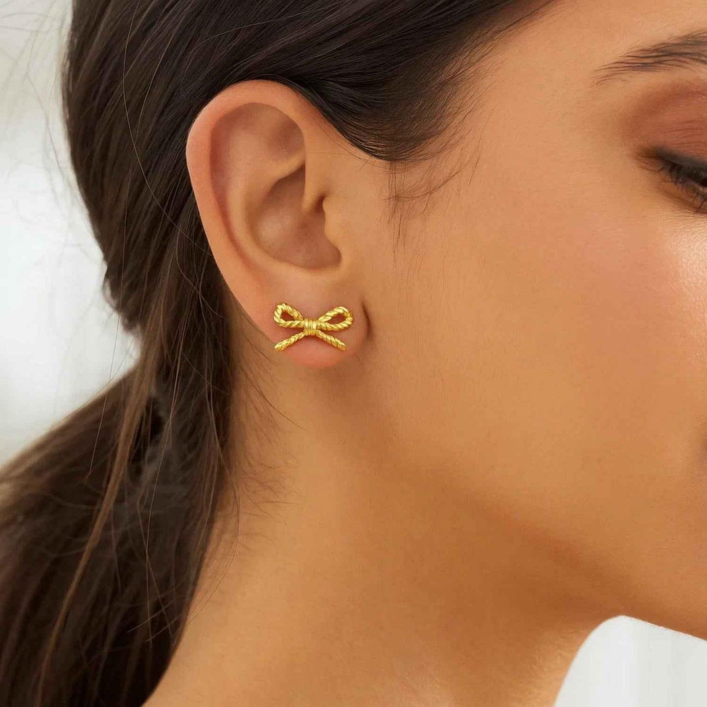 14k yellow gold earrings
