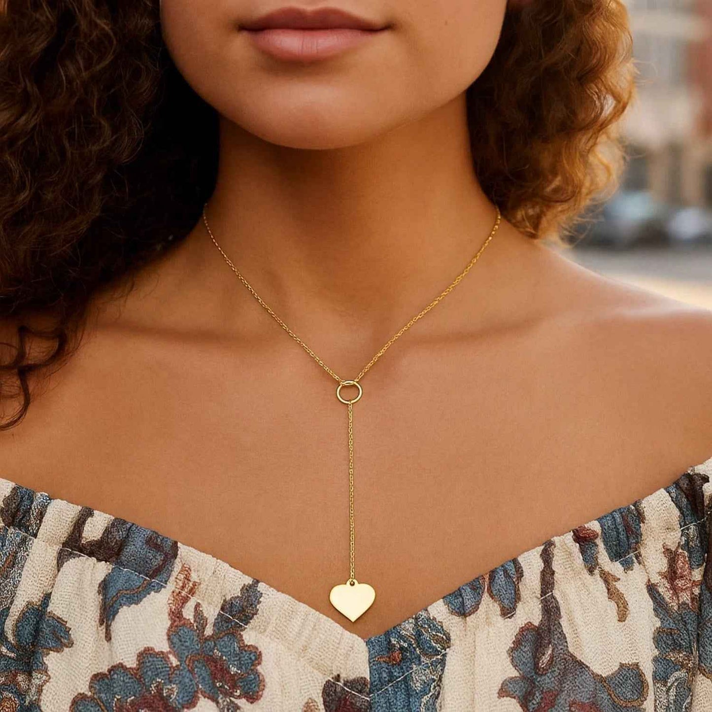 10k yellow gold necklace