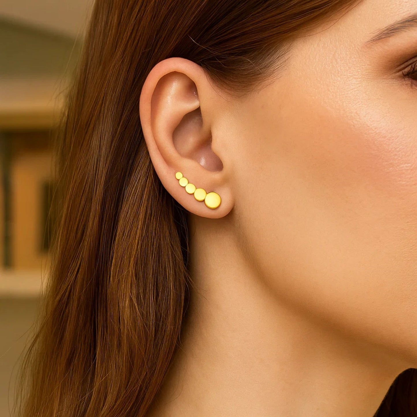 Peelerie jewelry piece in midnight luxury editorial product photo, high-contrast studio lighting