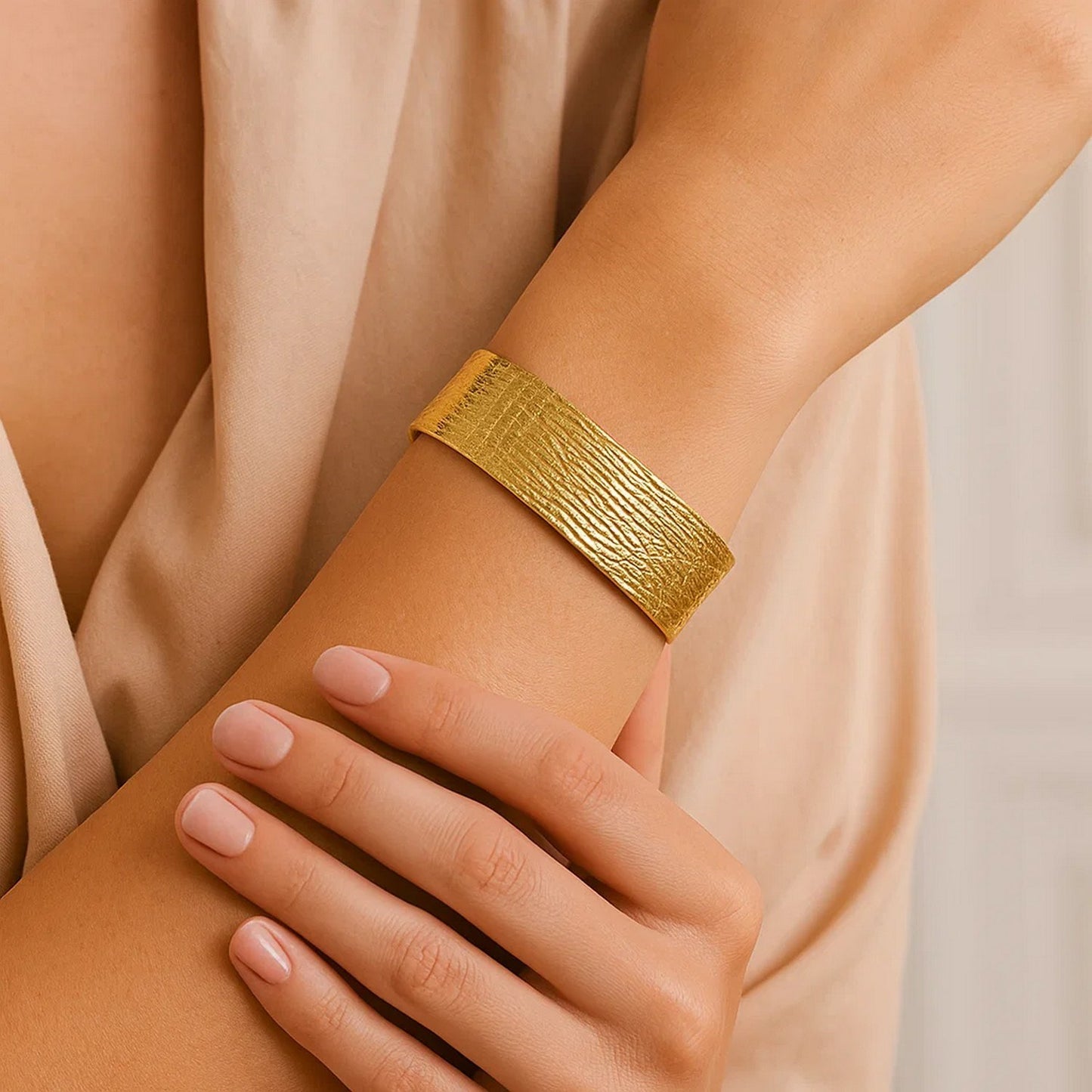 Glacier Bracelet in 14K Yellow Gold (17.90 mm)