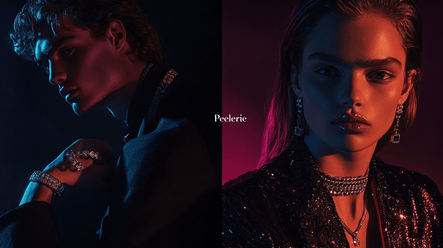 Screenshot or Official Image for peelerie.com - Peelerie | Solid 14K Gold & Lab-Grown Diamond Jewelry NYC