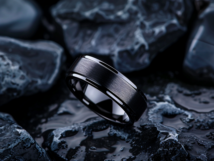 Men's Tungsten Wedding Bands: The Unyielding Marker - Peelerie