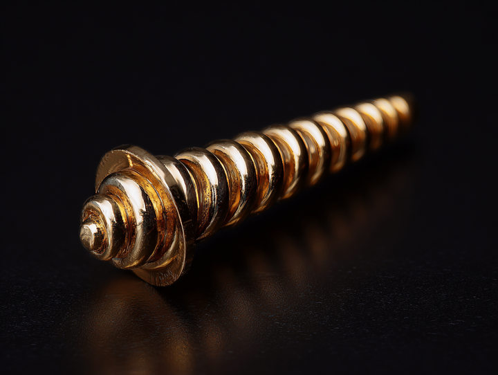 Shear Modulus: Solid Gold Earring Posts - peelerie
