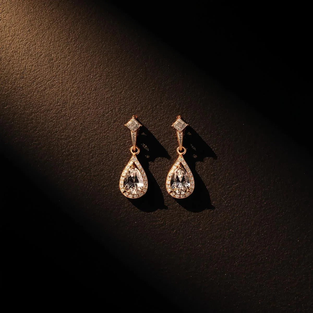 New In Rosegold Earrings - Peelerie