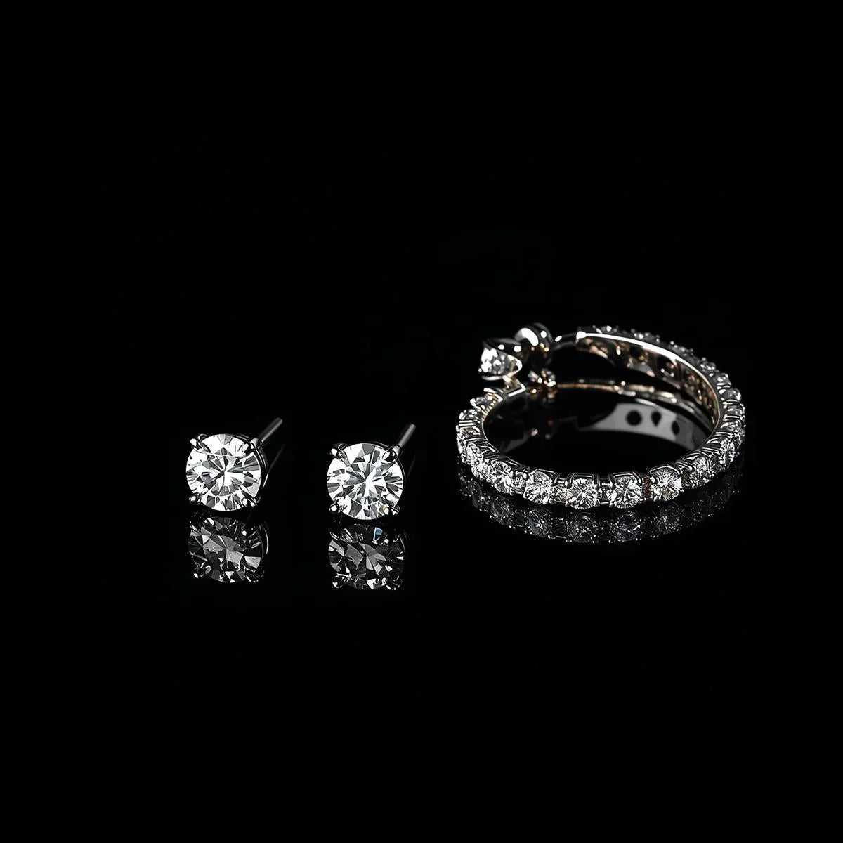 Diamond Earrings - Peelerie