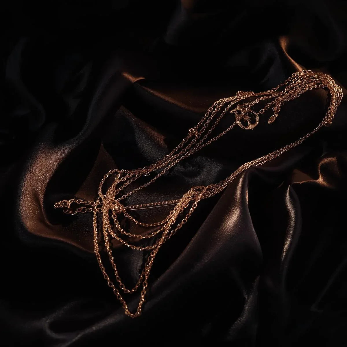 New In Rosegold Necklaces - Peelerie