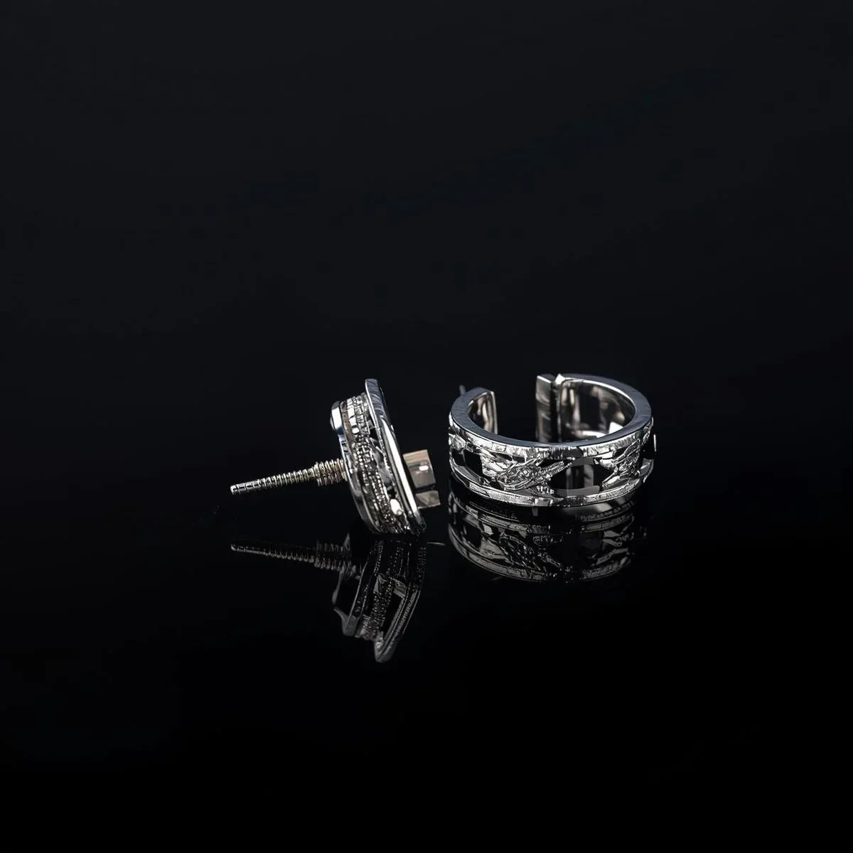 Silver Earrings - Peelerie