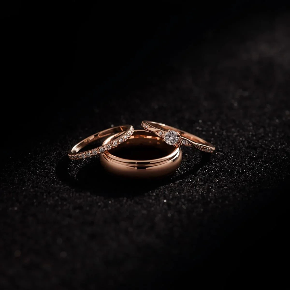 New In Rosegold Rings - Peelerie