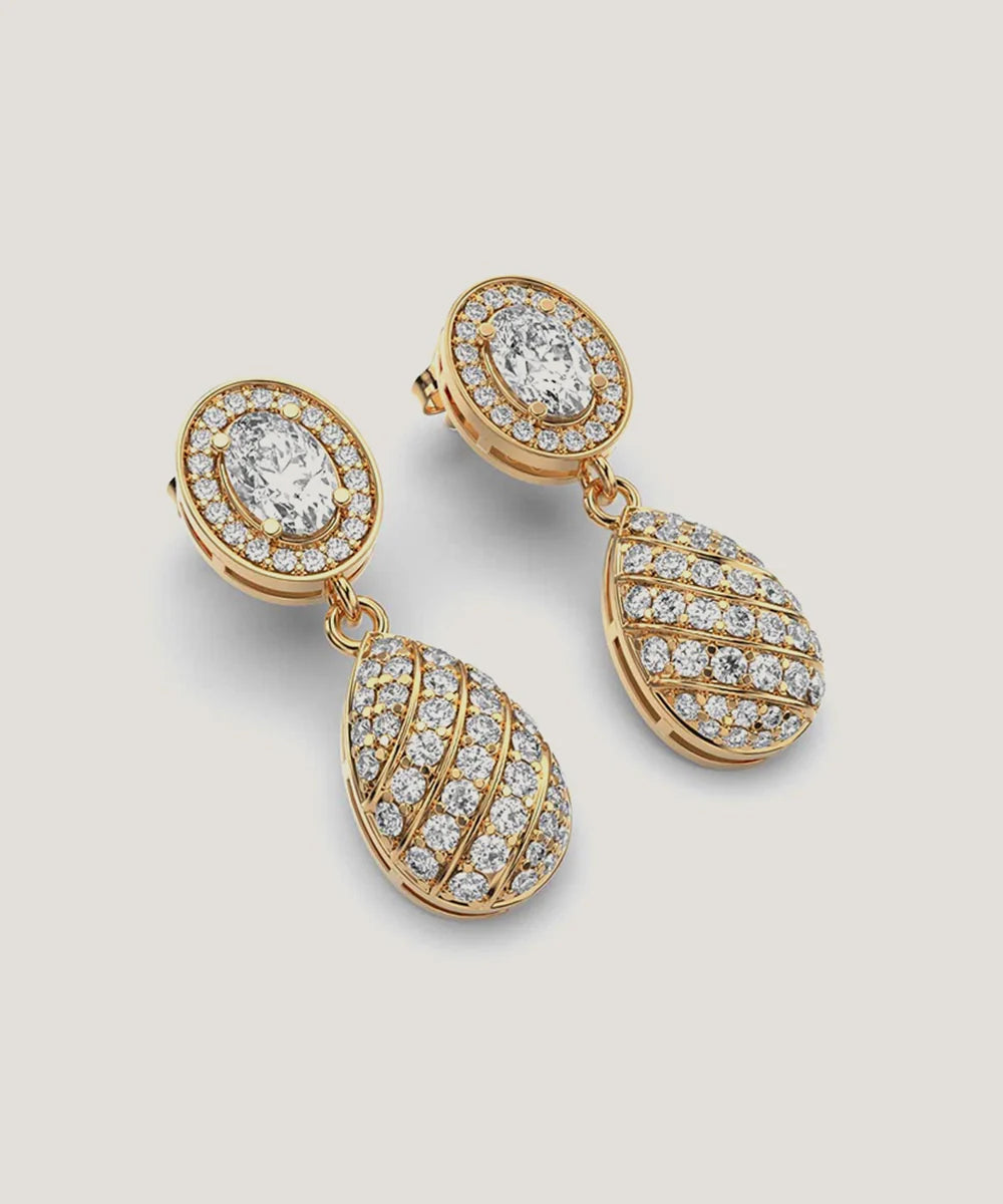 Peelerie jewelry piece in midnight luxury editorial product photo, high-contrast studio lighting