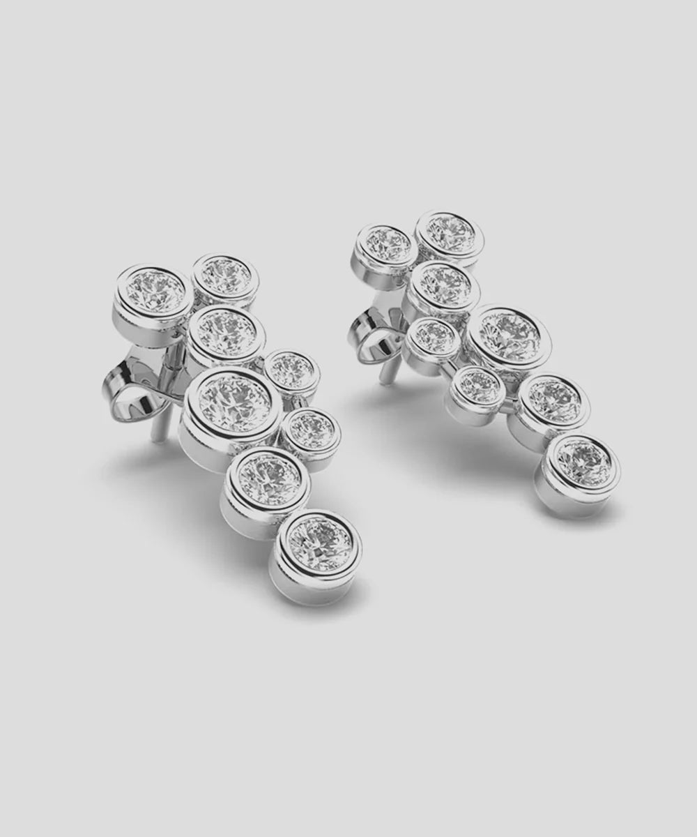 Peelerie jewelry piece in midnight luxury editorial product photo, high-contrast studio lighting