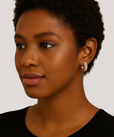 Women's Gold Hoop Earring