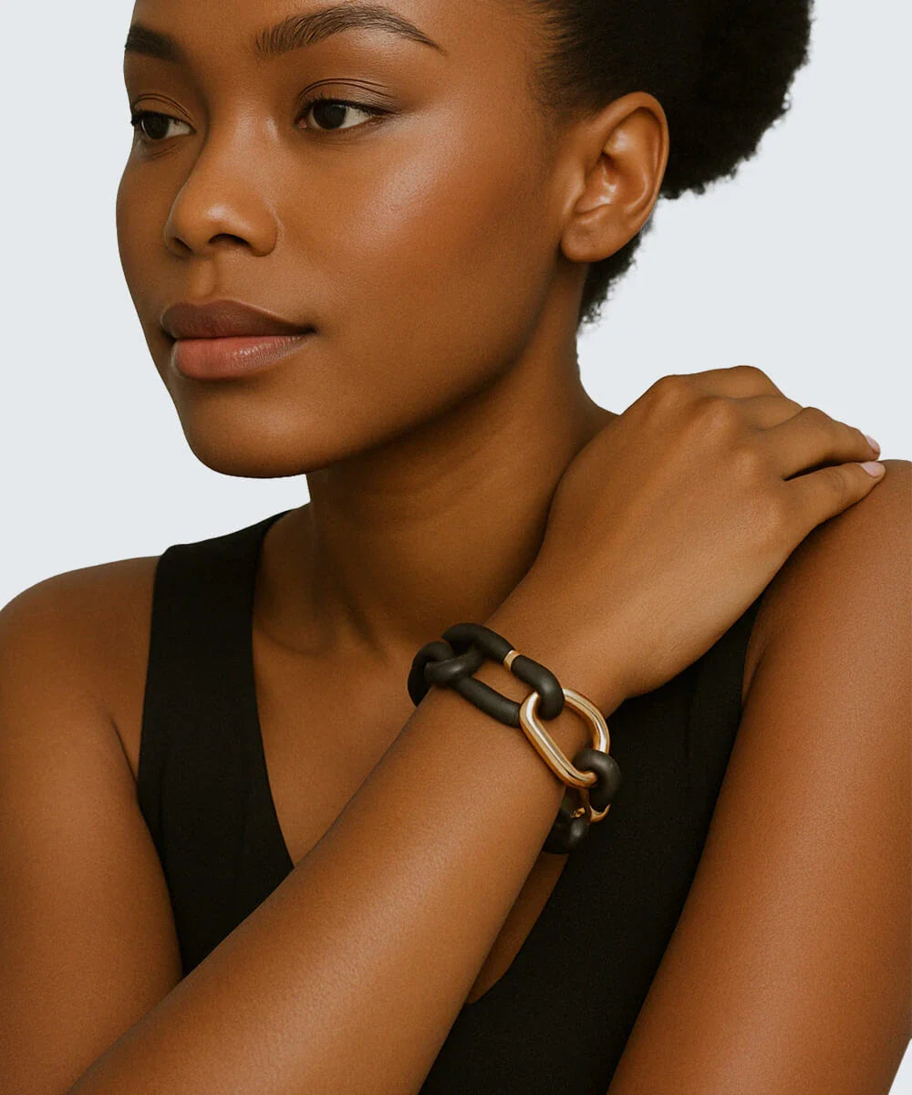 Peelerie jewelry piece in midnight luxury editorial product photo, high-contrast studio lighting