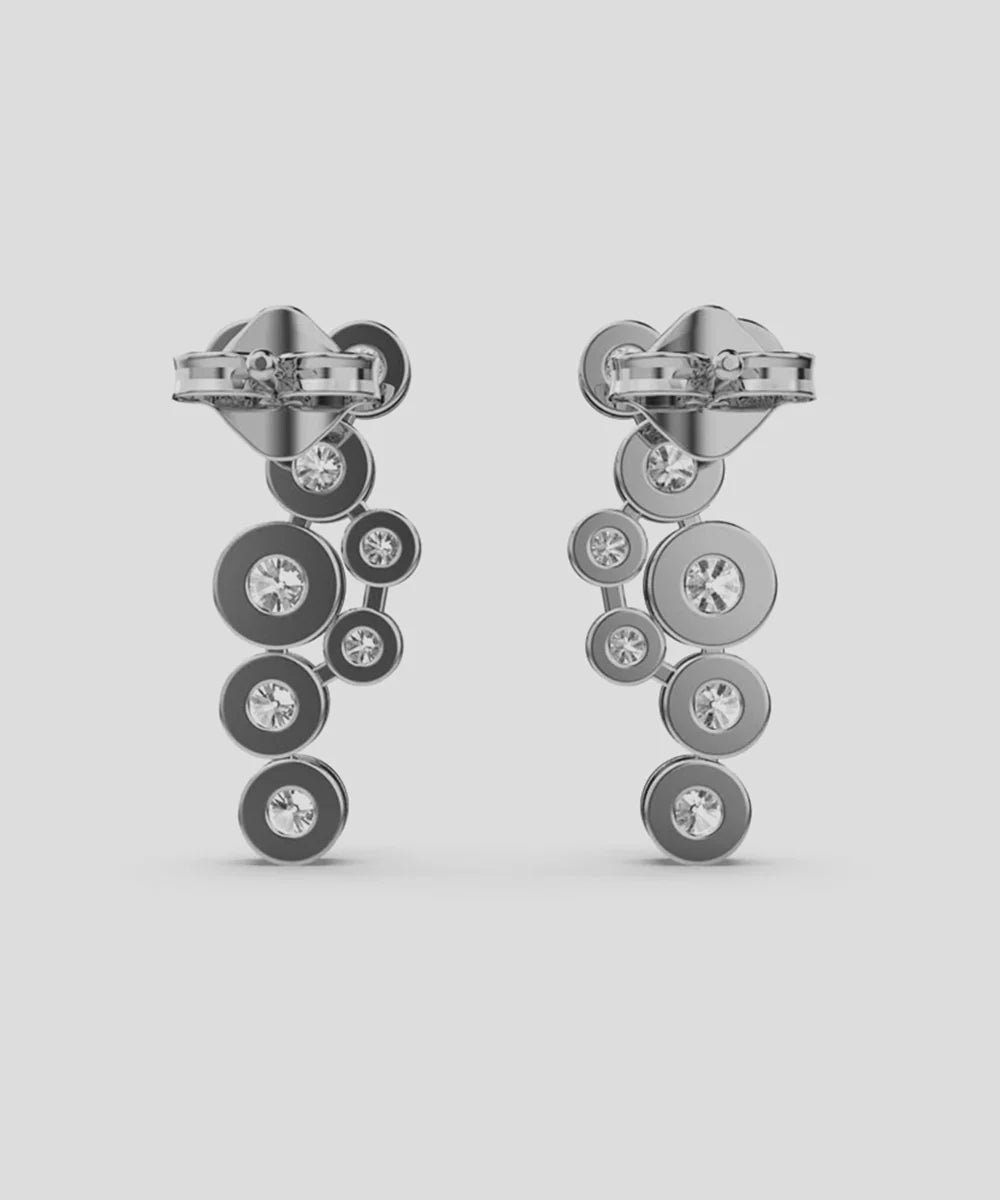 Peelerie jewelry piece in midnight luxury editorial product photo, high-contrast studio lighting