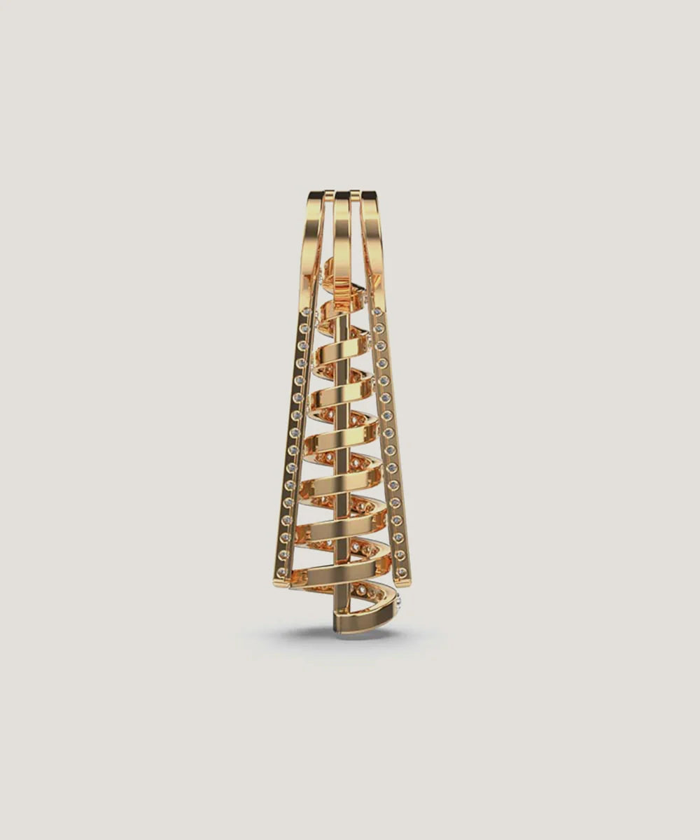 Peelerie jewelry piece in midnight luxury editorial product photo, high-contrast studio lighting