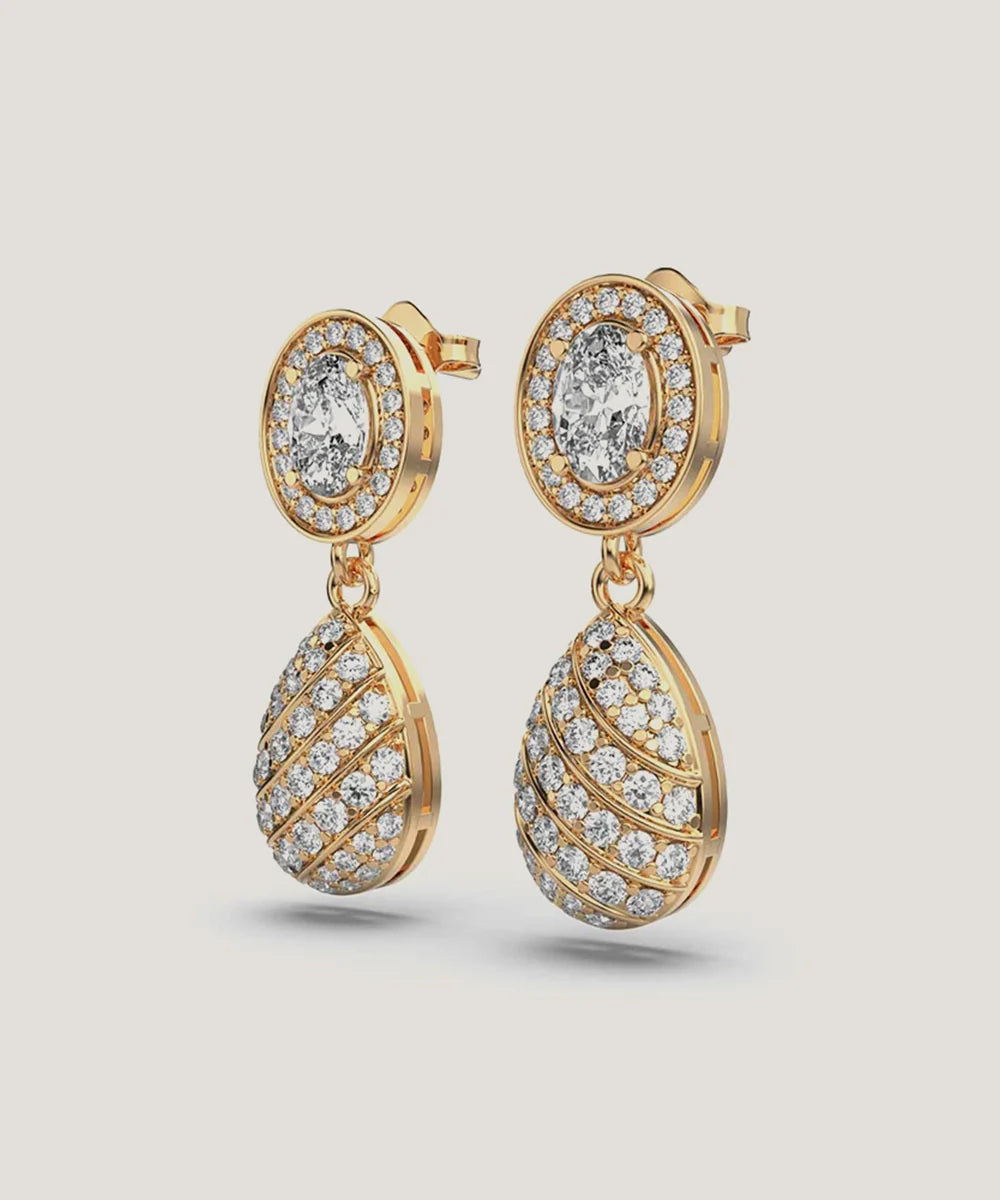 Peelerie jewelry piece in midnight luxury editorial product photo, high-contrast studio lighting