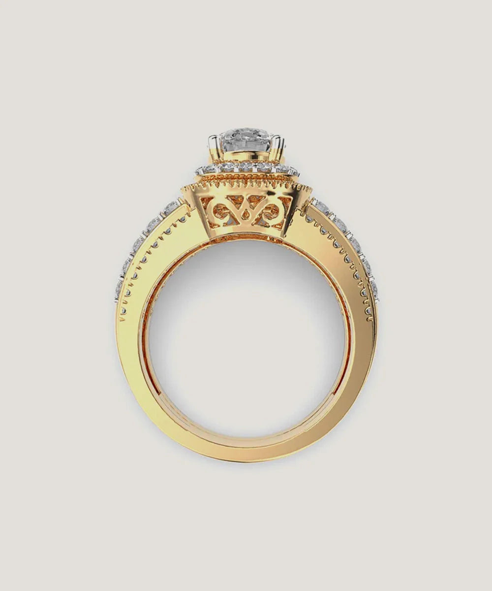 Peelerie jewelry piece in midnight luxury editorial product photo, high-contrast studio lighting