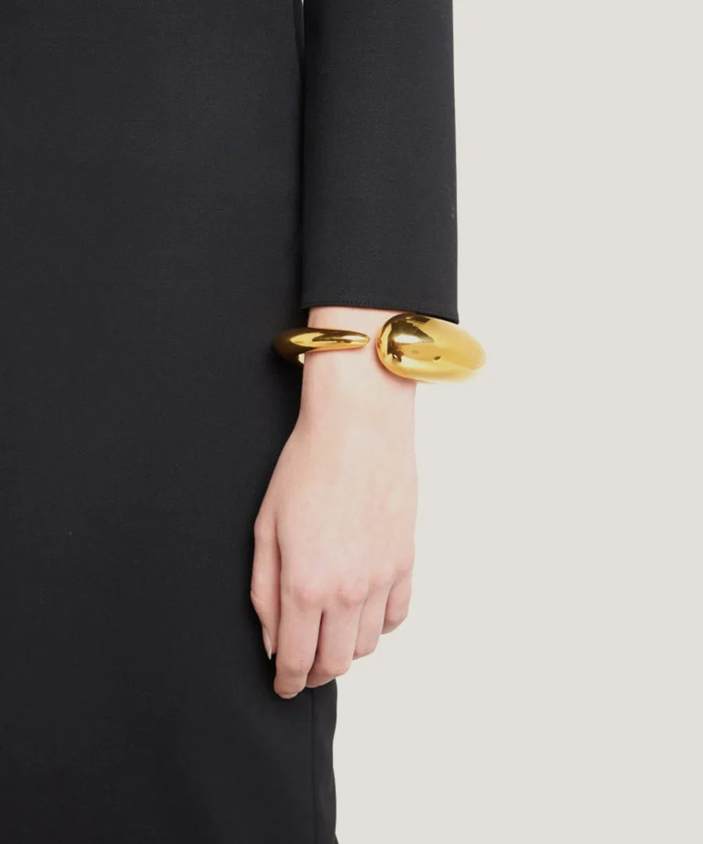 Women Gold Cuff Bracelet