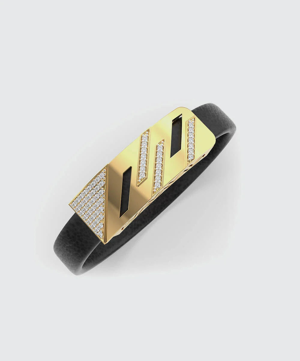 Elegance Diamond Bracelet For Men