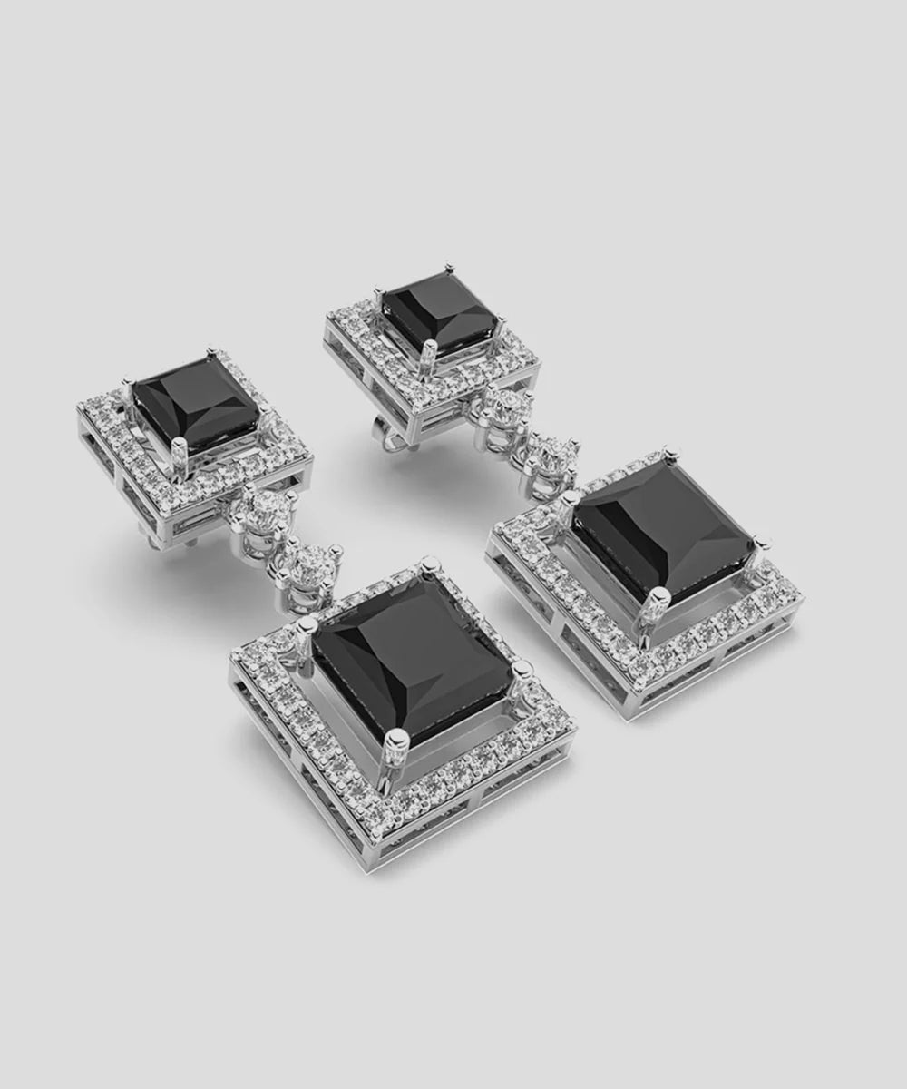 Peelerie jewelry piece in midnight luxury editorial product photo, high-contrast studio lighting