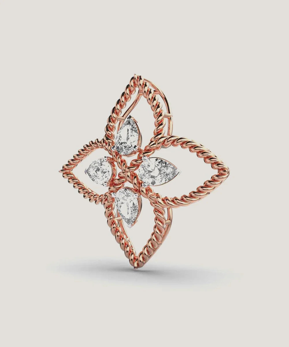 Peelerie jewelry piece in midnight luxury editorial product photo, high-contrast studio lighting