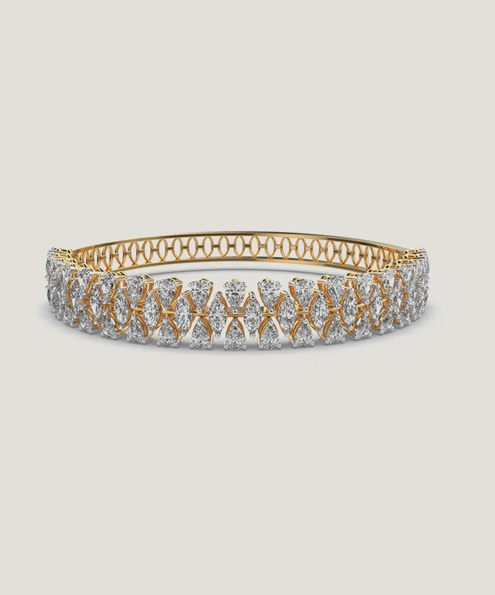 Casual Gold-Plated Bracelet