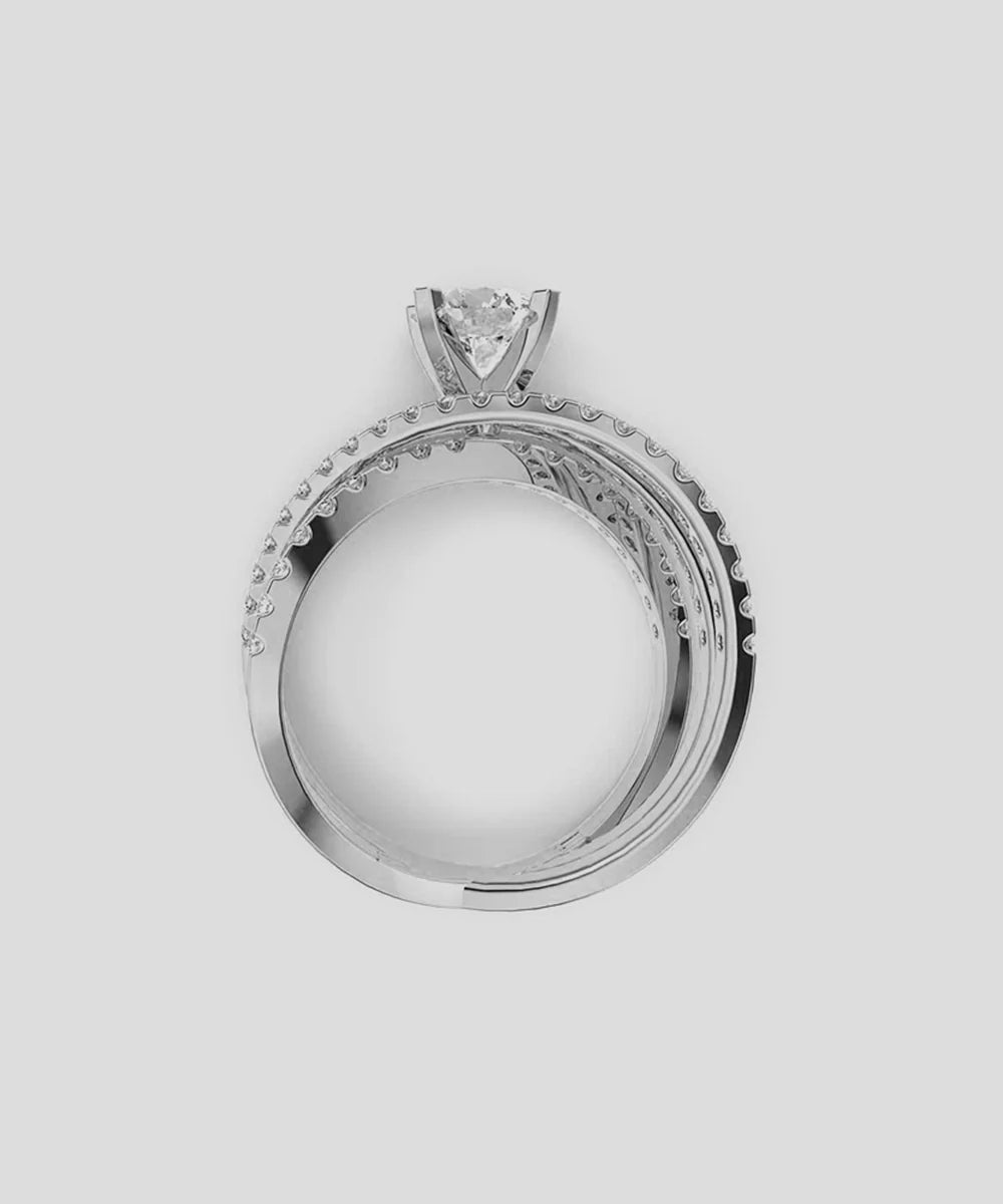 Peelerie jewelry piece in midnight luxury editorial product photo, high-contrast studio lighting