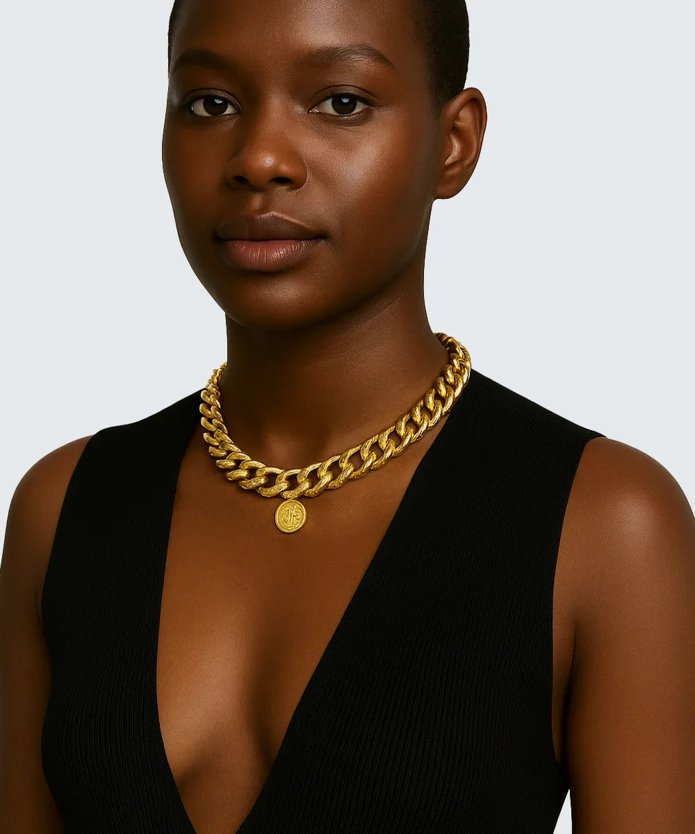 Peelerie jewelry piece in midnight luxury editorial product photo, high-contrast studio lighting