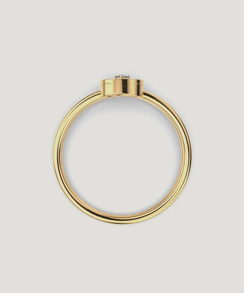 Peelerie jewelry piece in midnight luxury editorial product photo, high-contrast studio lighting