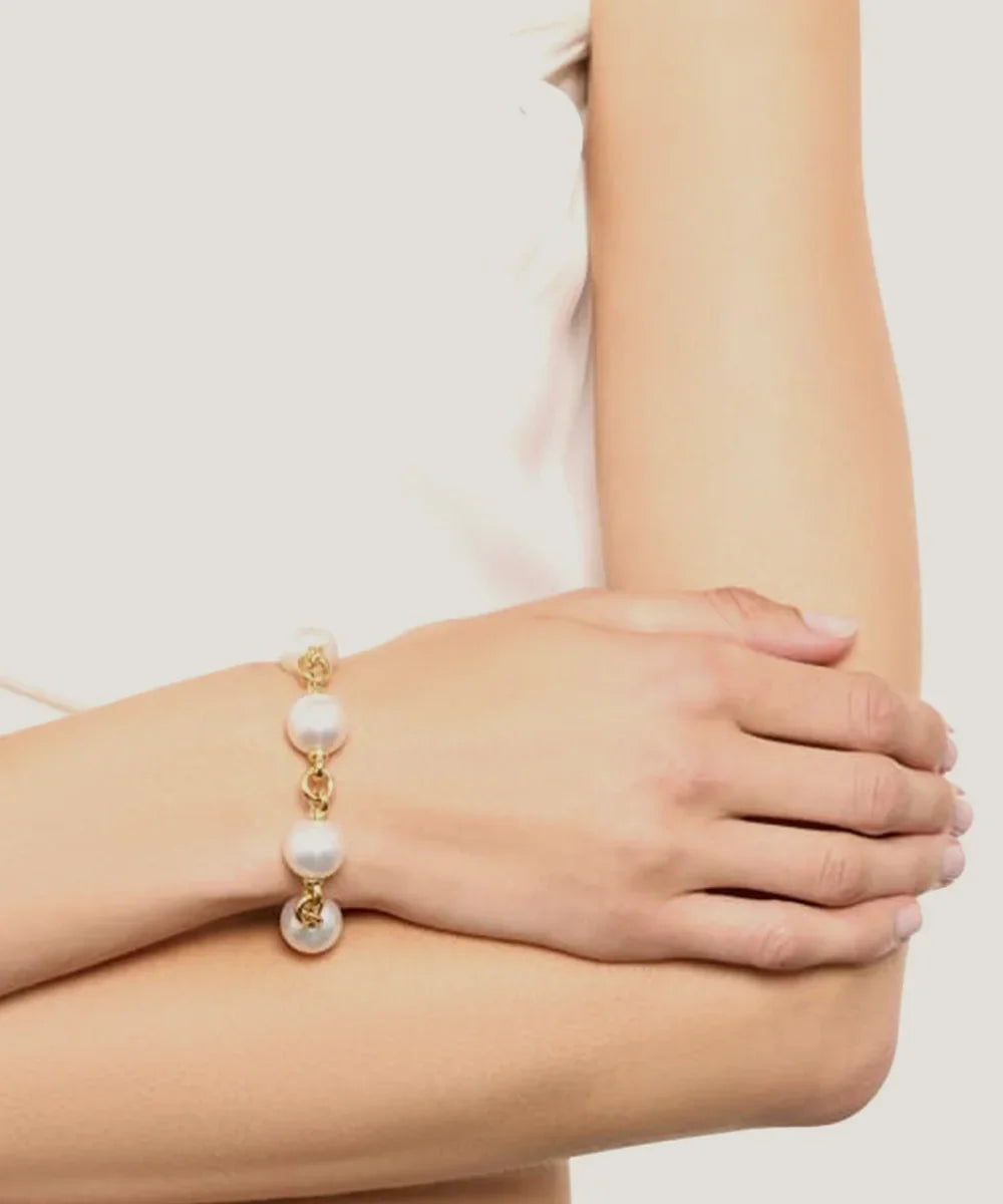 South Sea Pearl Toggle Bracelet