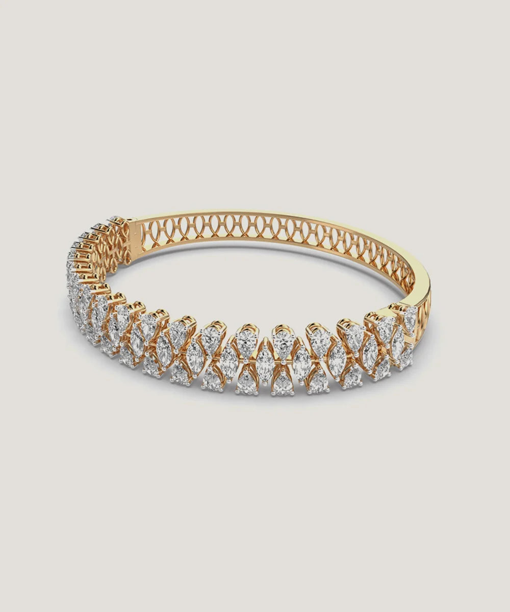 Casual Gold-Plated Bracelet