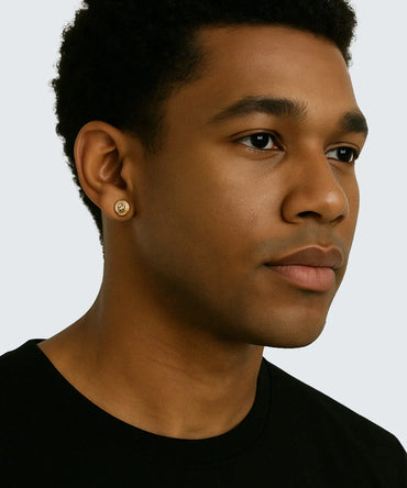 Peelerie jewelry piece in midnight luxury editorial product photo, high-contrast studio lighting