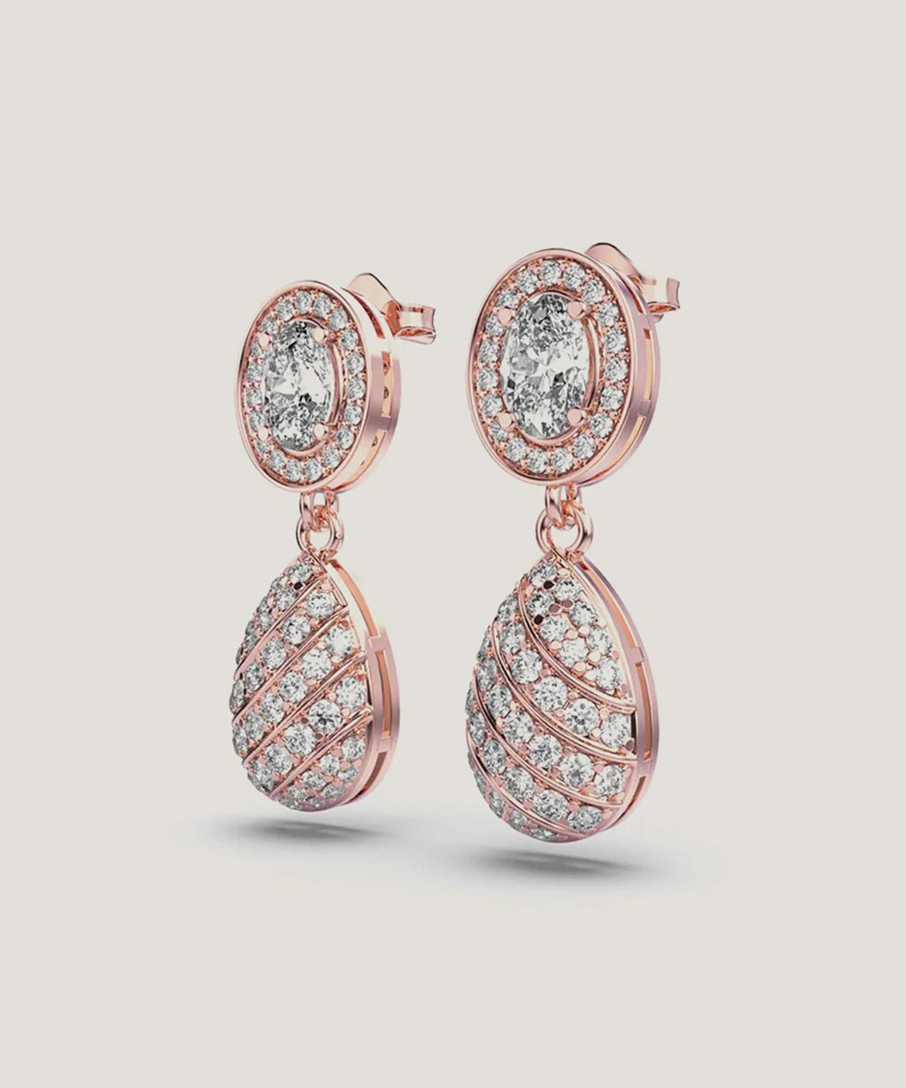 Peelerie jewelry piece in midnight luxury editorial product photo, high-contrast studio lighting