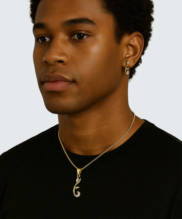 14KT Yellow Gold Pendant For Men