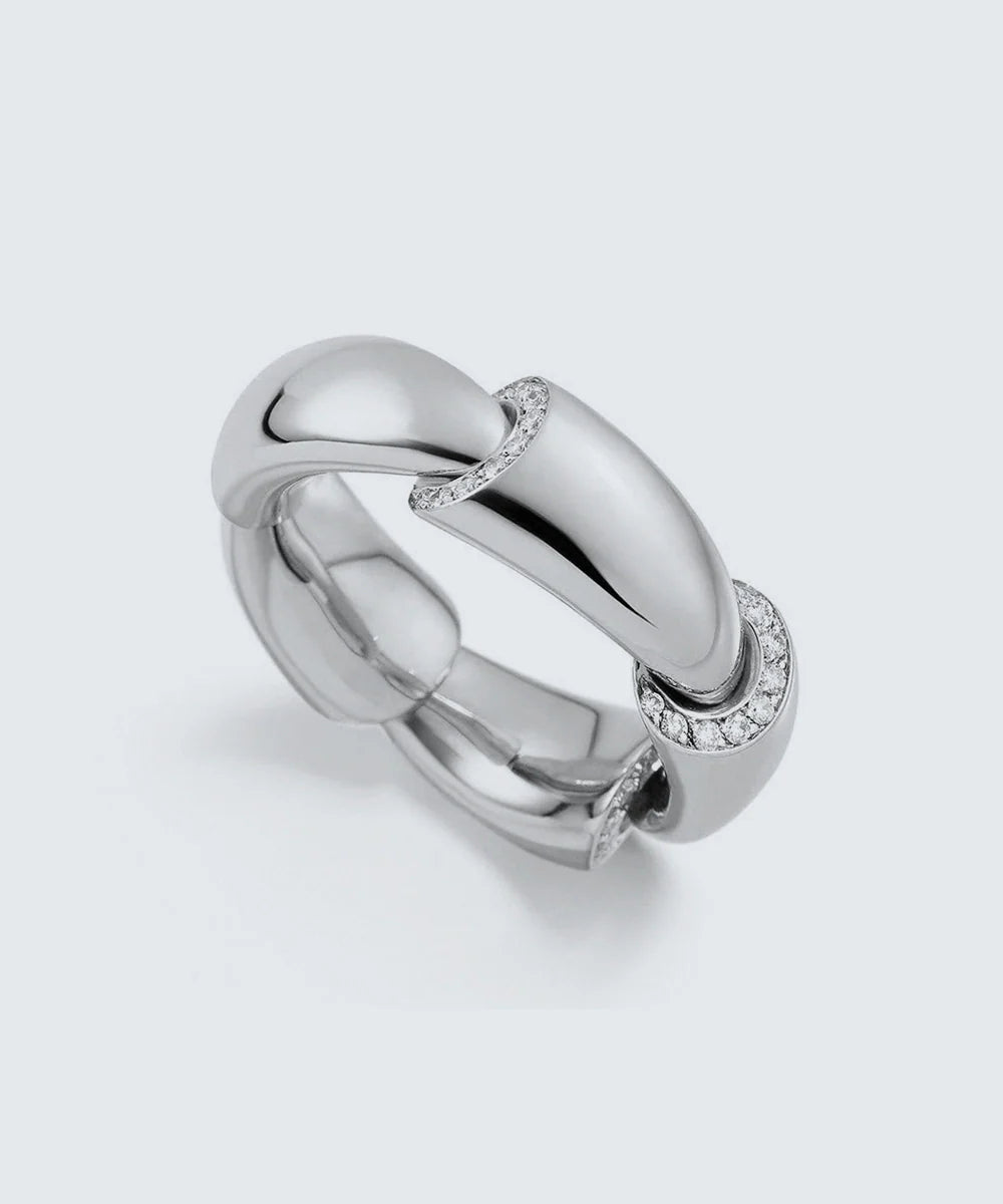 Peelerie jewelry piece in midnight luxury editorial product photo, high-contrast studio lighting