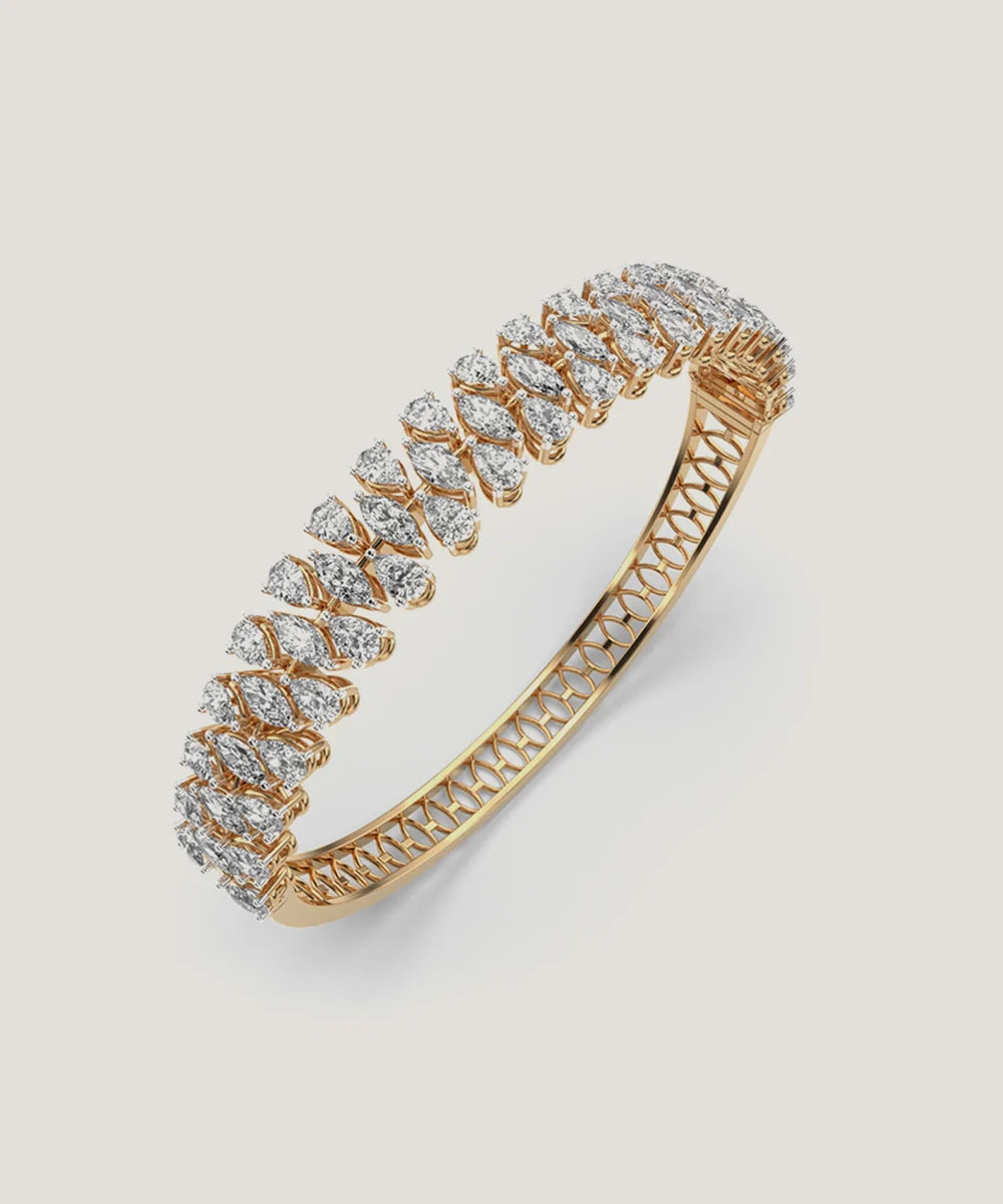 Casual Gold-Plated Bracelet