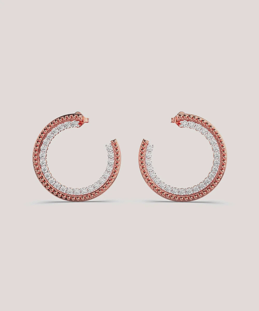 Peelerie jewelry piece in midnight luxury editorial product photo, high-contrast studio lighting