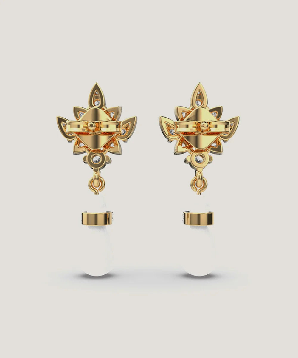 Peelerie jewelry piece in midnight luxury editorial product photo, high-contrast studio lighting