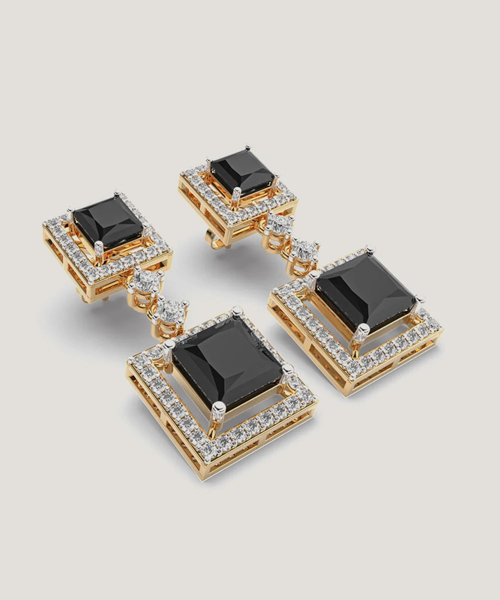 Peelerie jewelry piece in midnight luxury editorial product photo, high-contrast studio lighting