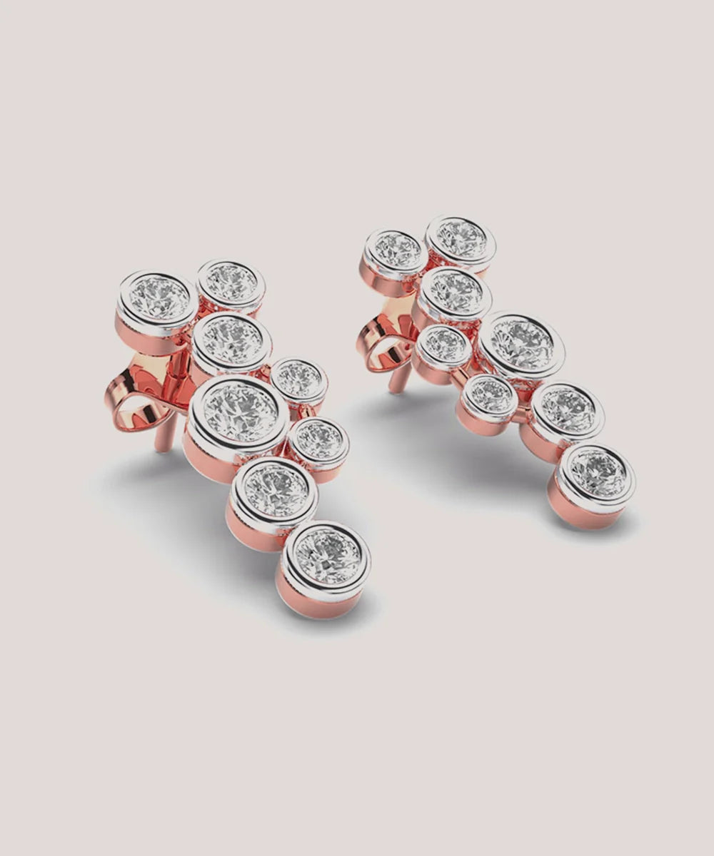 Peelerie jewelry piece in midnight luxury editorial product photo, high-contrast studio lighting