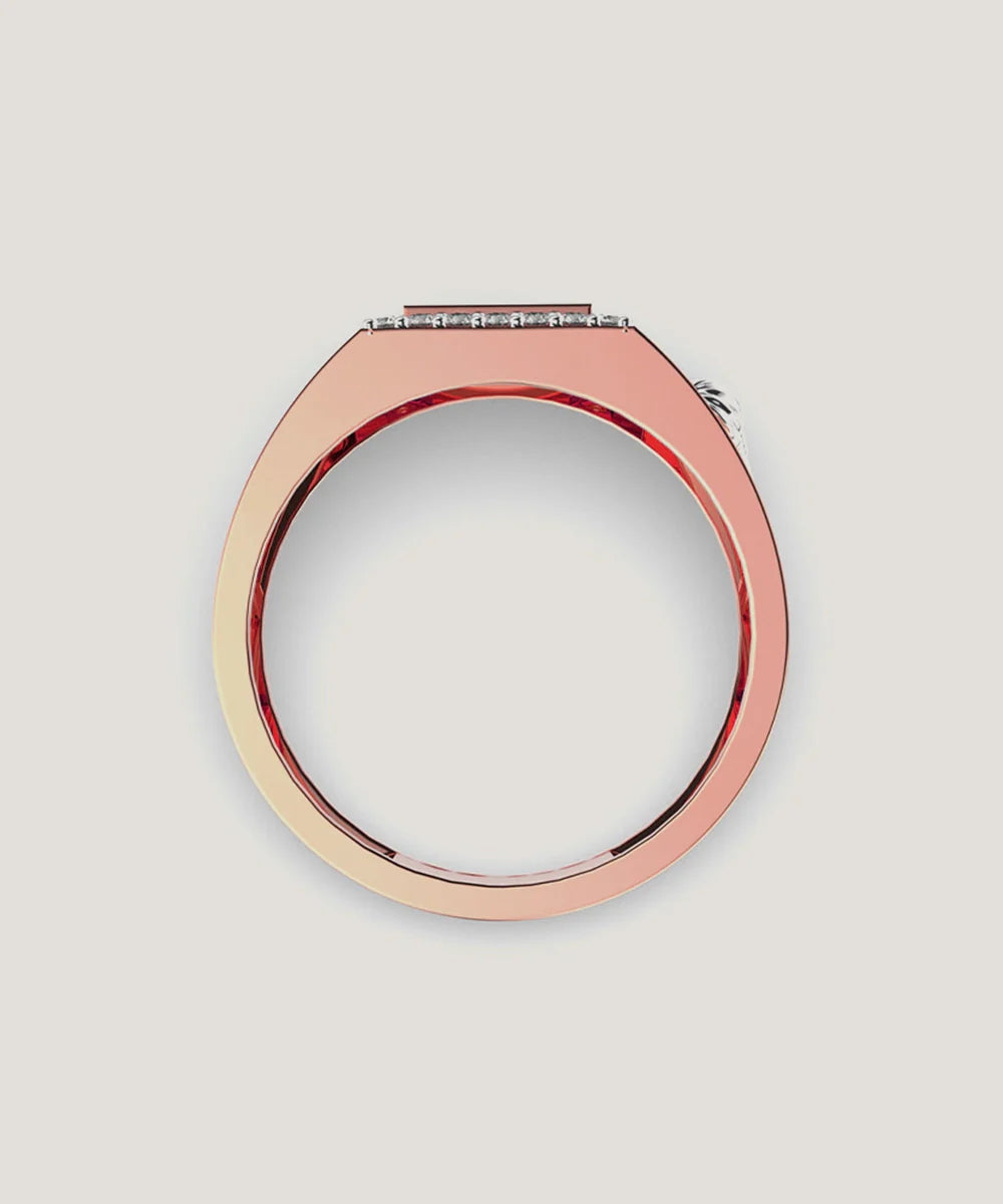 Peelerie jewelry piece in midnight luxury editorial product photo, high-contrast studio lighting