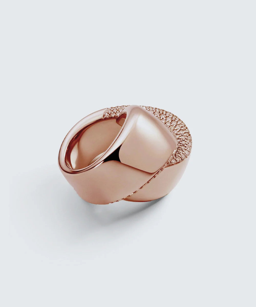 Peelerie jewelry piece in midnight luxury editorial product photo, high-contrast studio lighting