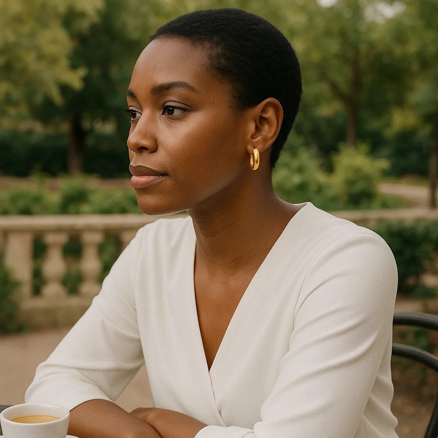 Peelerie jewelry piece in midnight luxury editorial product photo, high-contrast studio lighting