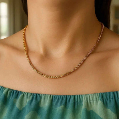 14k Yellow Gold Round Chain (1.2 mm)