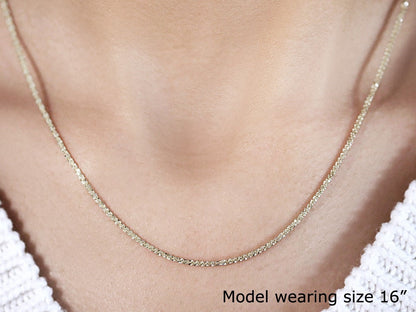 10k yellow gold chain