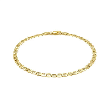 14k Yellow Gold Mariner Link Bracelet (3.20 mm)